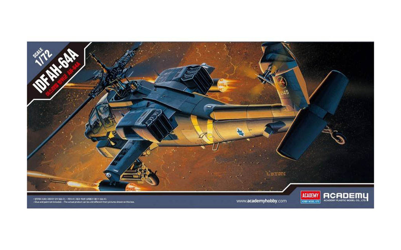 Academy Models 12488 HUGHES AH-64A APACHE 1:72