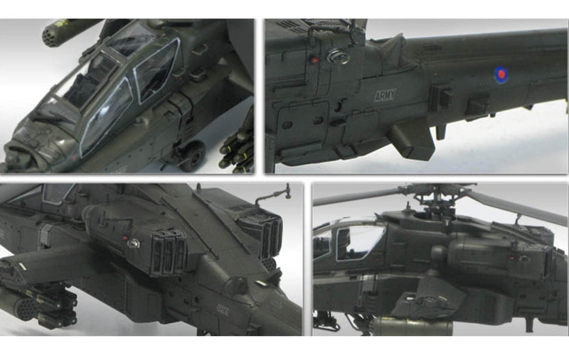 Academy Models 12537 AH-64D British Army Afghanistan -- Plastic Model Helicopter Kit -- 1/72 Scale