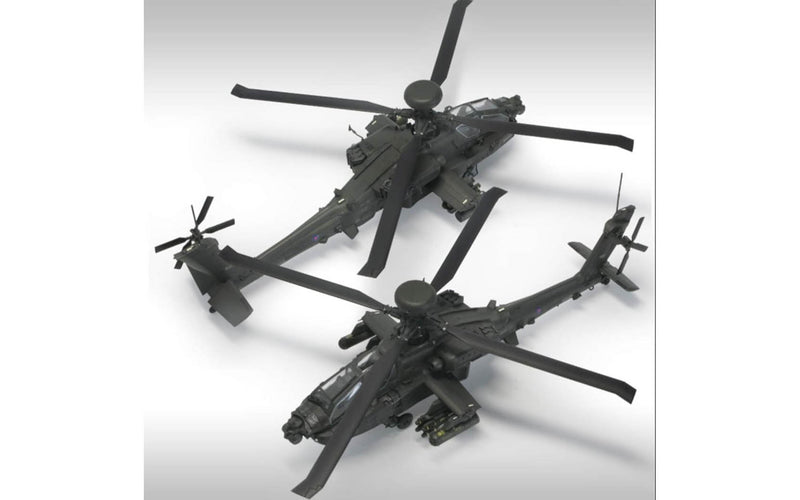 Academy Models 12537 AH-64D British Army Afghanistan -- Plastic Model Helicopter Kit -- 1/72 Scale