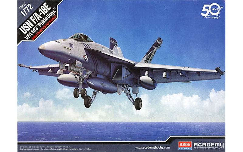 Academy Models 12547 F/A-18E Vfa-143 Usn Pukin 1:72