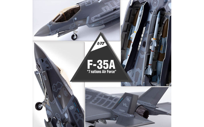 Academy Models [1/72] 12561 F-35A "Seven Nation Air Force"(Released May,2019)