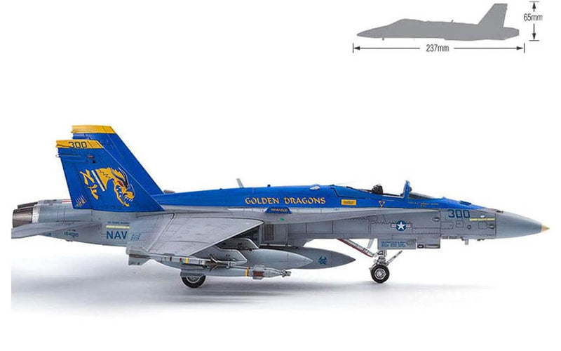 Academy Models [1/72] 12564 USN F/A-18C "VFA-192 Golden Dragons"(Released Feb,2018)