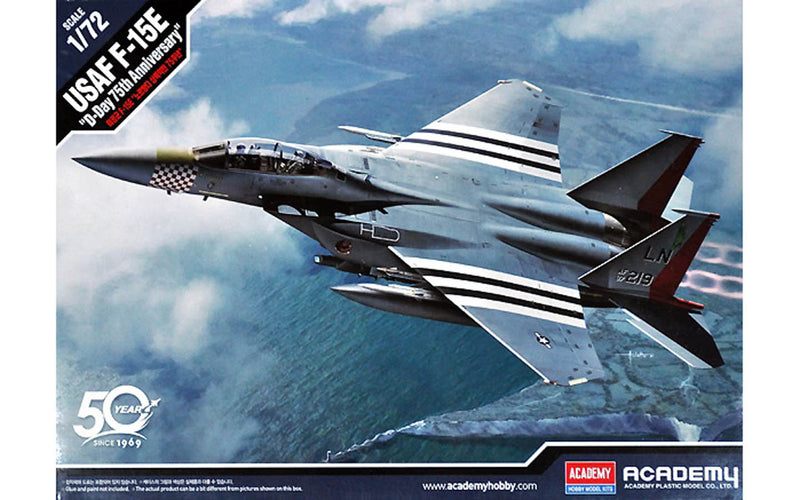 Academy Models [1/72] 12568 USAF F-15E D-Day 75th Anniversary (Released Jun,2020)