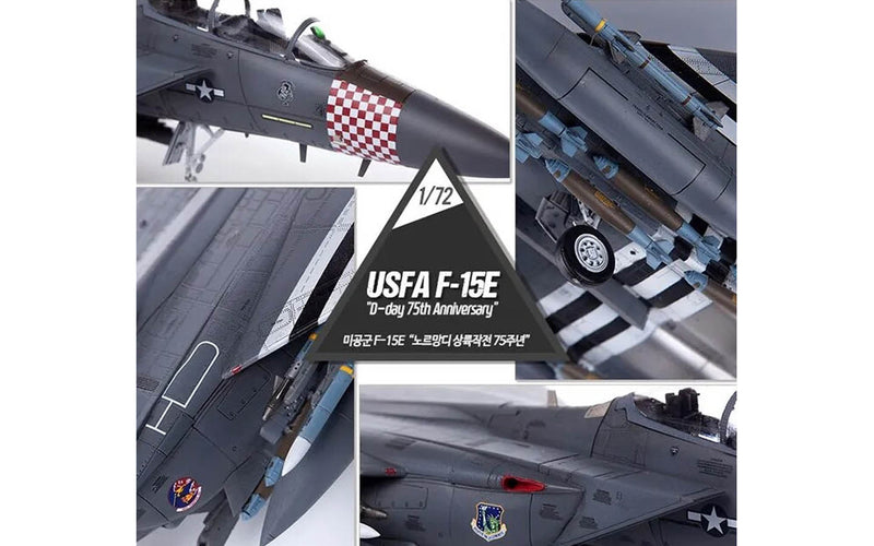 Academy Models [1/72] 12568 USAF F-15E D-Day 75th Anniversary (Released Jun,2020)