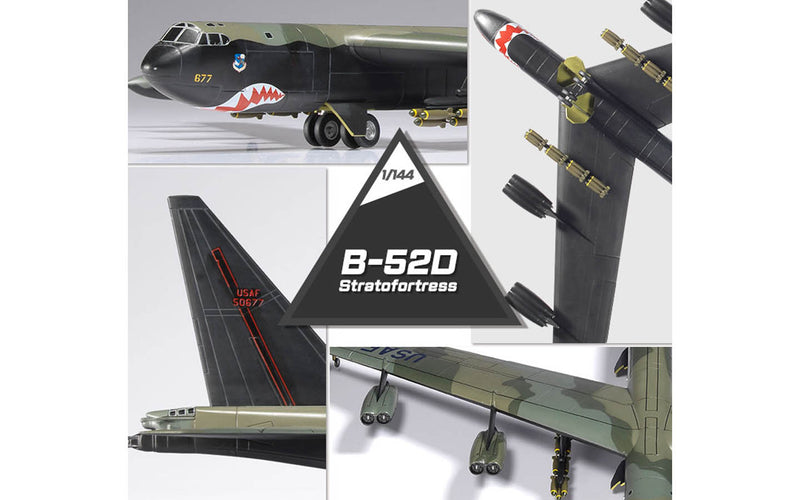 Academy Models 12632 USAF B-52D Stratofortress 1:144