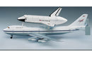 Academy Models 12708 Space Shuttle & B747 Carrier Aircraft - Space Program Plastic Model Kit - 1/288