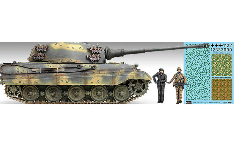 Academy Models 13229 GERMAN KING TIGER Last Prod:35