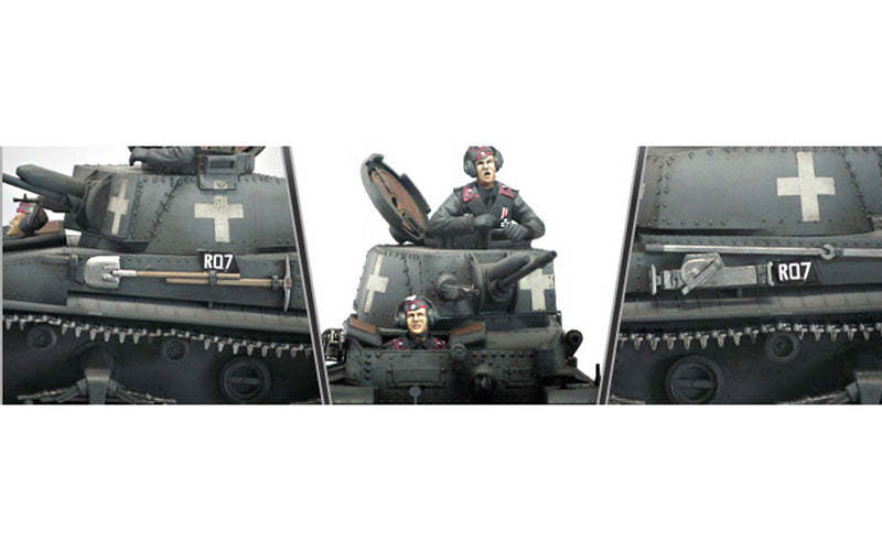 Academy Models 13313 German Command Tank Pz.Kpfw.35 -- Plastic Model Military Vehicle Kit -- 1/35 Scale