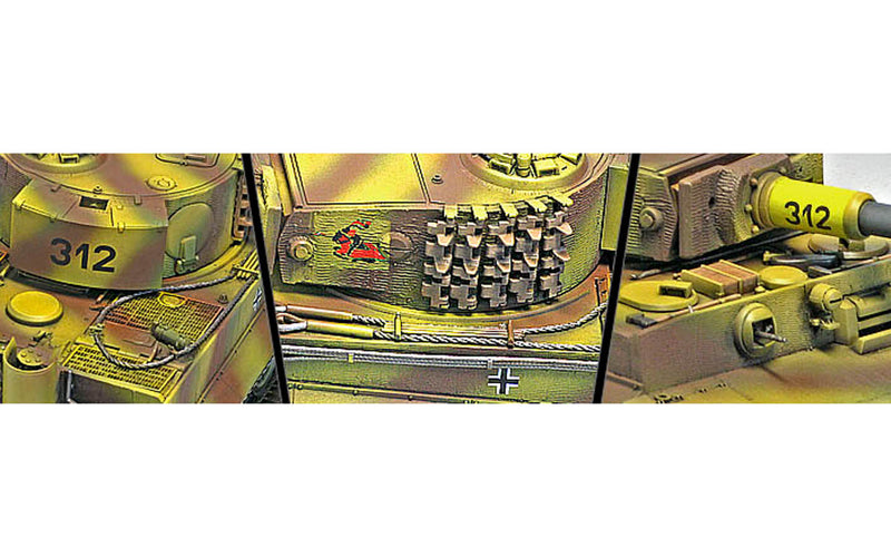 Academy Models 13314 Tiger-1 Late Version - Plastic Model Military Vehicle Kit - 1/35