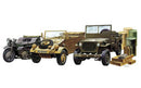 Academy Models 13416 WWII Ground Vehicle Set - Plastic Model Military Vehicle Kit - 1/72