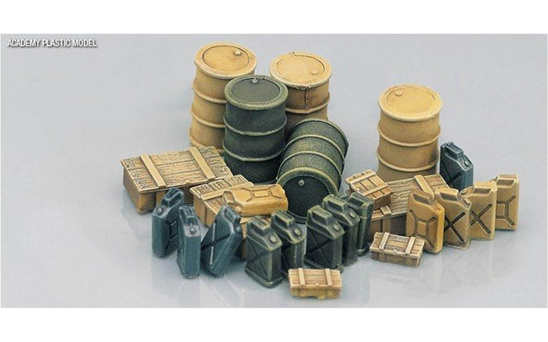Academy Models 13416 WWII Ground Vehicle Set - Plastic Model Military Vehicle Kit - 1/72
