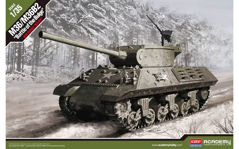 Academy Models [1/35] 13501 M36/M36B2 "Battle of the Bulge"