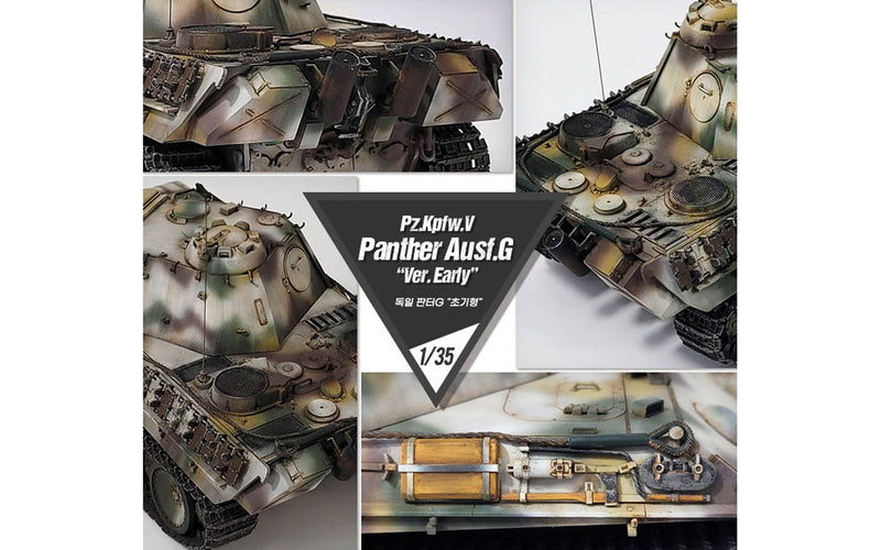 Academy Models 13529 Pz.Kpfw.V Panther Ausf.G "Ver. Early" 1:35