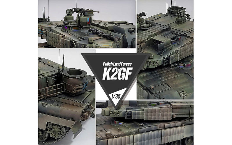 Academy Models 13560 Polish Land Forces K2GF 1:35