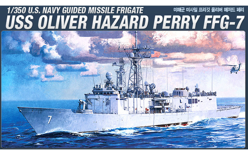 Academy Models [1/350] 14102 USS OLIVIER HAZARD PERRY FFG-7