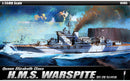 Academy Models 14105 Queen Elizabeth Class HMS Warspite - Plastic Model Battleship Kit - 1/350