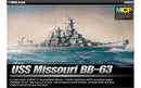 Academy Models 14222 USS Missouri BB-63 1:700