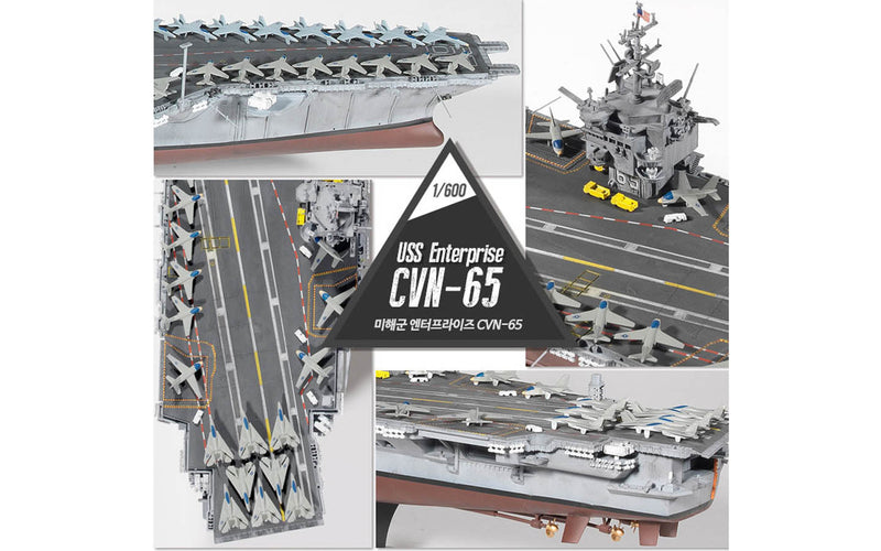 Academy Models [1/400] 14400 USS Enterprise CVN-65 (Released April,2019)