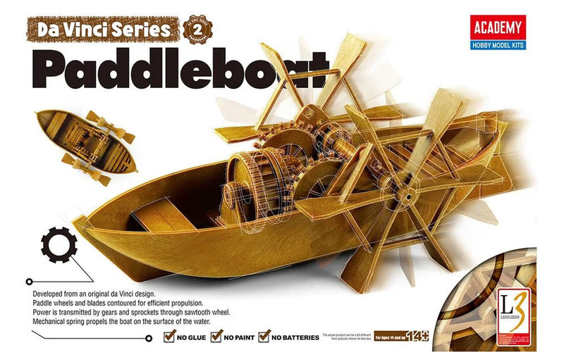 Academy Models 18130 DAVINCI Paddleboat