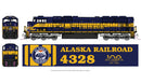 Kato 176-6412 N SD70MAC Alaska Railroad (100 Year Anniversary Paint Scheme)