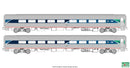 PREORDER Kato N 106-6295 Amfleet II Coach 2 Car Se