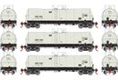 Athearn HO 16404 16,000 Gallon Clay Tank Cars, ENGX (3)