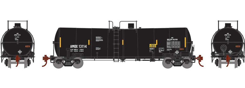 Athearn HO 16405 16,000 Gallon Clay Tank Car, AMOX