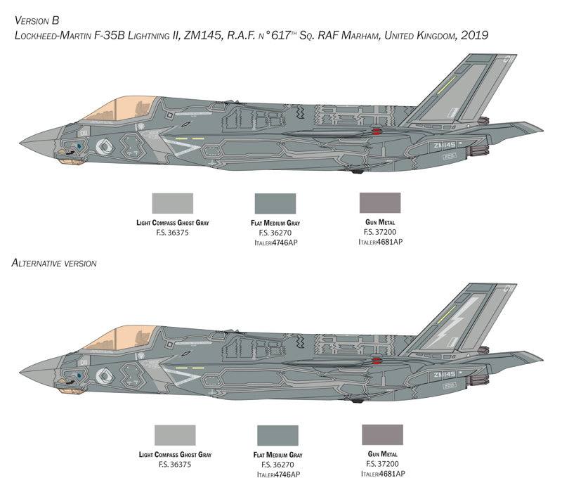 Italeri 2810 - SCALE 1 : 48 F-35 B Lightning II