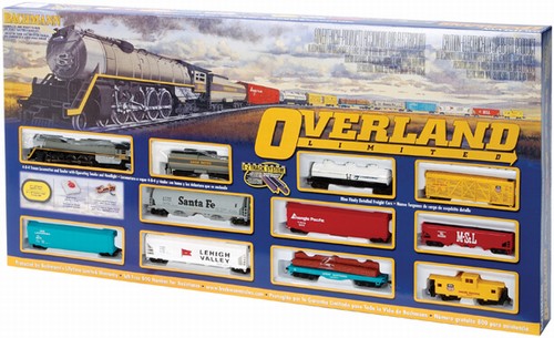 Bachmann HO 00614 Overland Limited Set, Union Pacific (SHOW ROOM SALE ONLY)