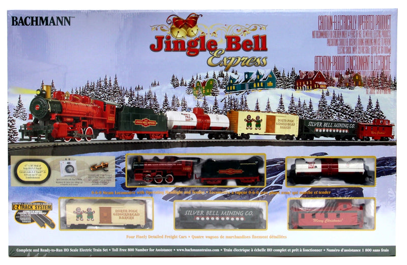 Bachmann HO 00724 Jingle Bell Express Train Set