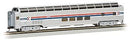 Bachmann Silver Series HO 13005 85' Budd Full Dome Car with LED Lighted Interior, Amtrak (Phase I)