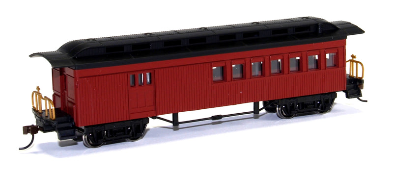 Bachmann HO 13502 1860-1880 Combine Car, Unlettered (Red)