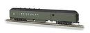 Bachmann HO 13608 72' Heavyweight Combine Car with Double-Window Door and LED Lighted Interior, Unlettered