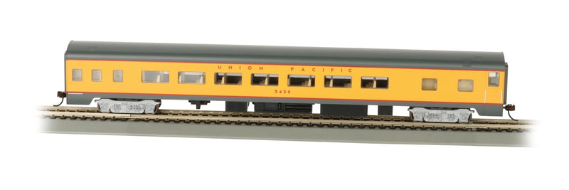 Bachmann HO 14204 85' Smoothside Coach with Lighted Interior, Union Pacific