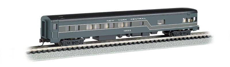 Bachmann N 14355 85' Smoothside 3-2 Observation Car, New York Central