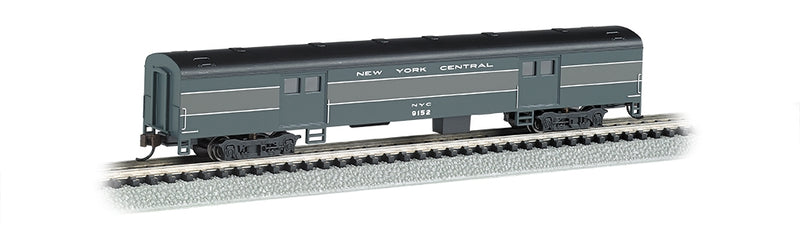 Bachmann N 14455 72' Smoothside Baggage Car, New York Central