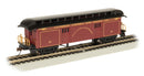 Bachmann HO 15304 1860-1880 Era Baggage Car, Santa Fe