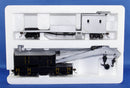 Bachmann HO 16149 250-Ton Steam Crane Car with Boom Tender, Painted and Unlettered