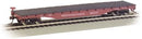Bachmann Silver Series HO 17314 52' Flat Car, Pennsylvania Railroad