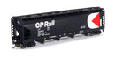 Bachmann HO 17529 56' ACF 4-Bay Centerflow Covered Hopper, Canadian Pacific Rail