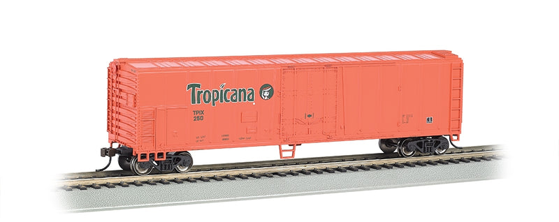 Bachmann HO 17946 50' Steel Mechanical Refrigerator Car, Tropicana (Orange)