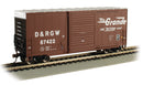 Bachmann HO 18204 40' Steel Hi-Cube Box Car with Sliding Door, Rio Grande
