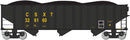 Bachmann HO 18705 100-Ton 3-Bay Hopper, CSX
