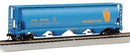 Bachmann HO 19139 Cylindrical 4-Bay Grain Hopper, Heritage Fund (ALNX)