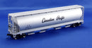 Bachmann HO 19142 Cylindrical 4-Bay Grain Hopper, Canadian Pacific (Silver)