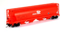 Bachmann HO 19143 Cylindrical 4-Bay Grain Hopper, Potash