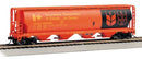 Bachmann N 19154 Cylindrical 4-Bay Grain Hopper, Government of Canada