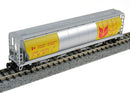 Bachmann N 19184 Cylindrical 4-Bay Grain Hopper, Government of Canada