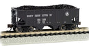 Bachmann N 19556 USRA 55-Ton Outside-Braced 2-Bay Hopper with Load, Baltimore and Ohio