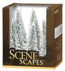 Bachmann SceneScapes 32002 5" to 6" Pine Trees with Snow (6)